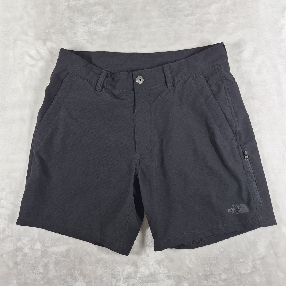 The North Face Rolling Sun Shorts Men's 32 Black Packable Outdoors NF0A3T2Q